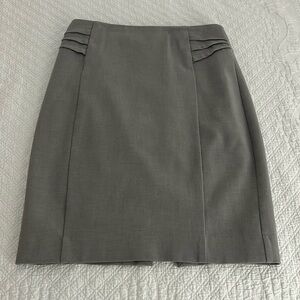 Light Grey Express Pencil Skirt